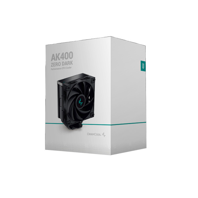 DeepCool AK400 Zero Dark Fluid Dynamic Bearing CPU Air Coolers