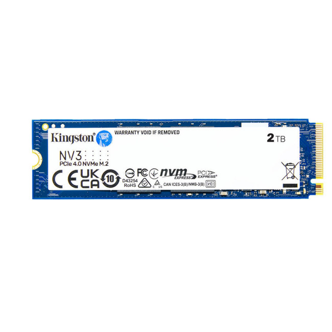 Kingston NV3 2TB M.2 NVMe PCIe 4.0 SSD/Solid State Drive