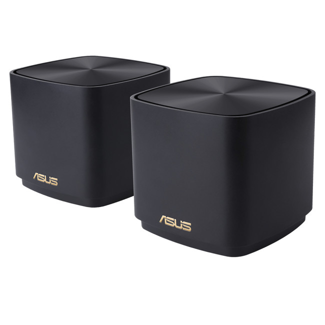 ASUS ZenWiFi Mini XD4 Wireless Router Gigabit Ethernet Tri-band Mesh Wi-Fi 6 (2.4 GHz / 5 GHz / 5 GHz) - 2 Pack - 90IG05N0-MO3R30