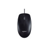 Logitech M90 Wired Ambidextrous USB Mouse Black - 910-001793