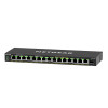 NETGEAR GS316EPP Managed Gigabit Ethernet 16 Ports Network Switch - Black
