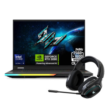 Acer Predator Helios 16 AI Intel Core Ultra 9 275HX 64GB RAM 1TB SSD RTX 5090 16" OLED Windows 11 Home Gaming Laptop