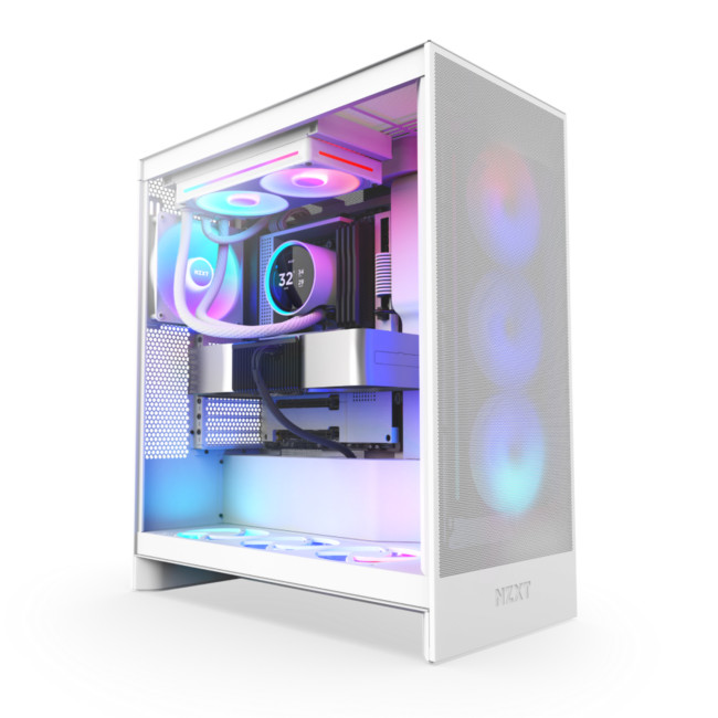 NZXT Kraken Elite 240 RGB (2024) AIO Liquid Cooler - White