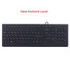 Refurbished Lenovo Calliope 00XH626 Wired Keyboard Italian Layout - Black - 1PSD50L21273