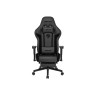Anda Seat Jungle 2 Series with Footrest PVC Premium Gaming Chair Black
