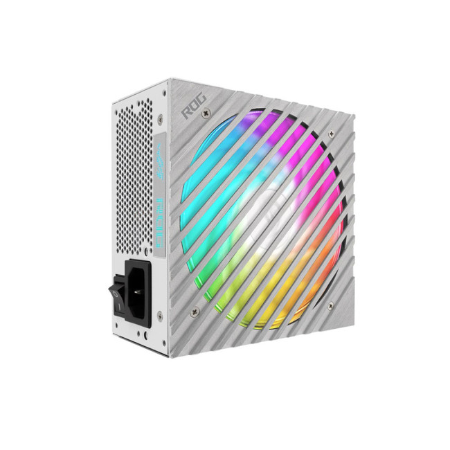 ASUS ROG Loki SFX-L 850W Platinum White Power Supply Unit 24-Pin ATX Aura Sync RGB Lighting PCIe 5.0 - 90YE00N2-B0NA00