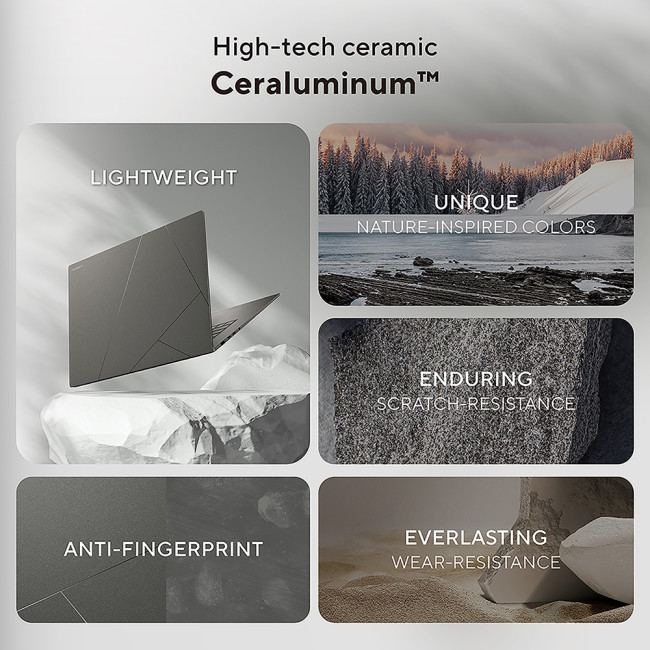 Refurbished ASUS ZenBook S 14 UX5406SA Intel Core Ultra 7 256V 16GB RAM 1TB SSD 14" Touchscreen Windows 11 Home Laptop