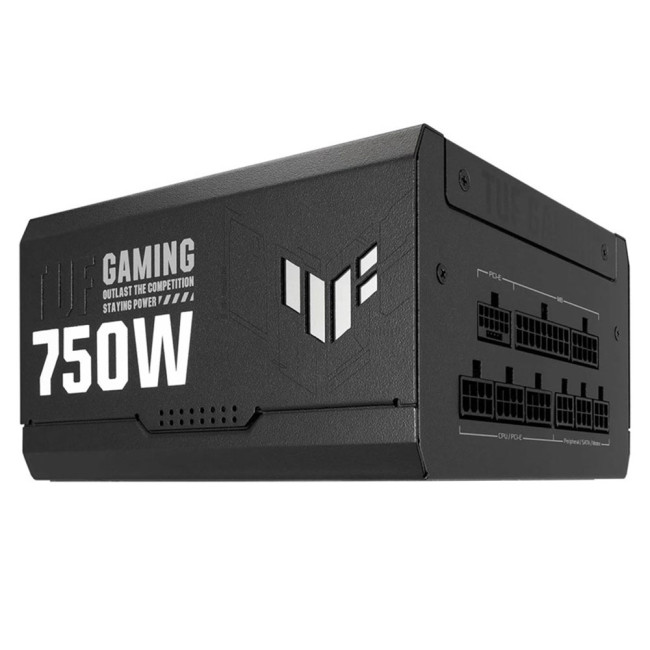 ASUS TUF GAMING 750G 80 PLUS Gold Fully Modular PSU Power Supply 750 Watts Black - 90YE00S3-B0NA00