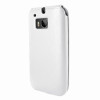 Piel Frama U669W iMagnum High-Quality Genuine Leather Case For HTC One M8 -White