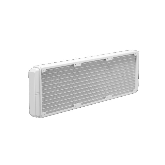 GAMDIAS AURA GL360 V2 White 360mm RGB All-in-One Liquid Cooler