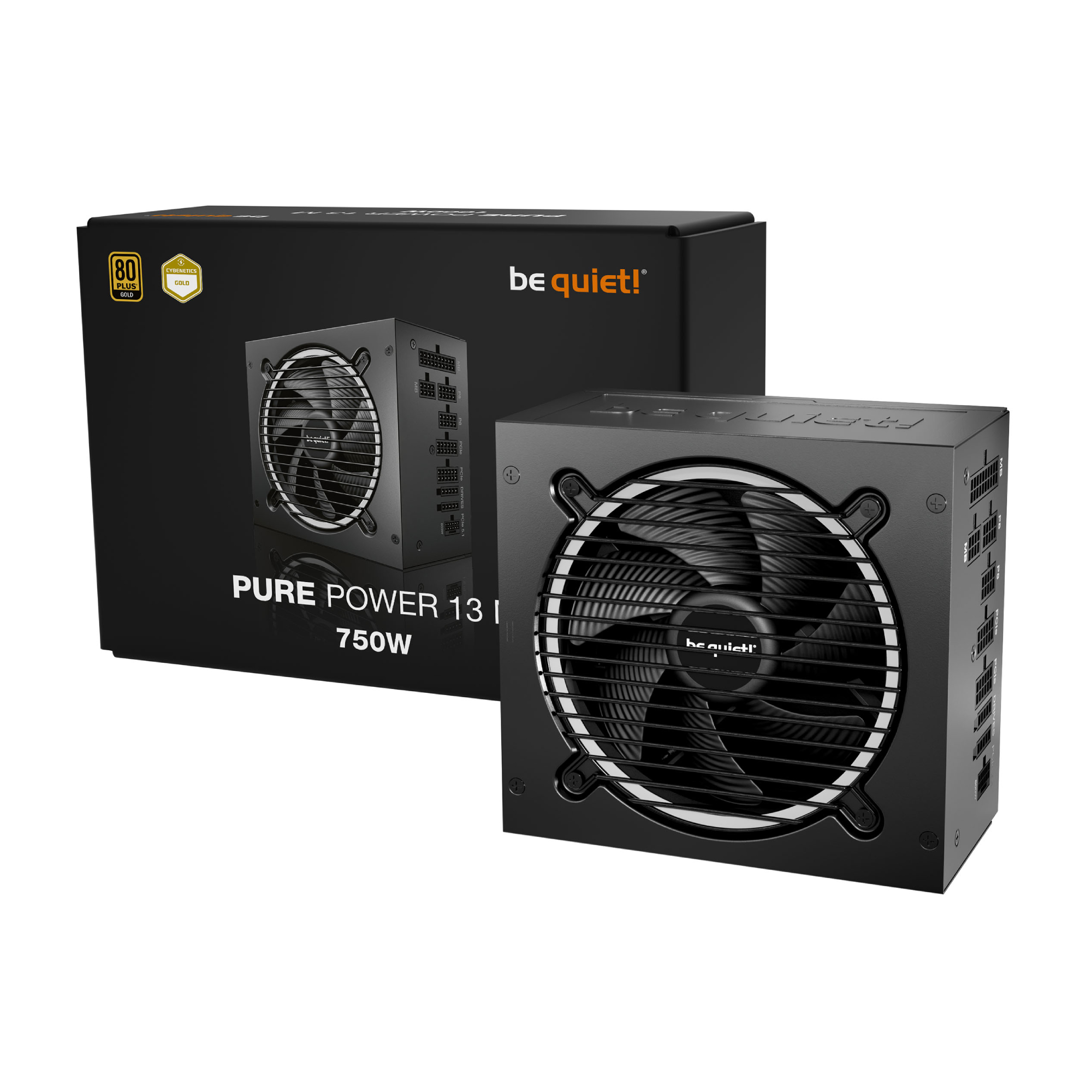 Refurbished be quiet! Pure Power 13 M 750W ATX 3.1 80 PLUS Gold PSU Power Supply