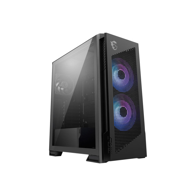 MSI MPG VELOX 300R AIRFLOW PZ Tempered Glass Mid Tower PC Case - Black