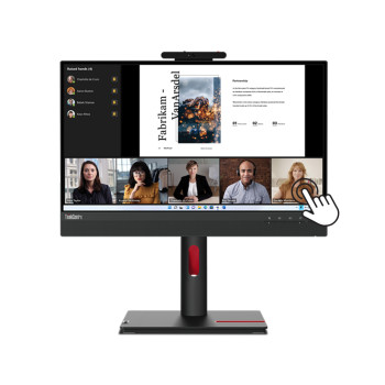 Refurbished Lenovo ThinkCentre Tiny-In-One 22 Gen 5 21.5" FHD IPS DisplayPort HDMI Monitor
