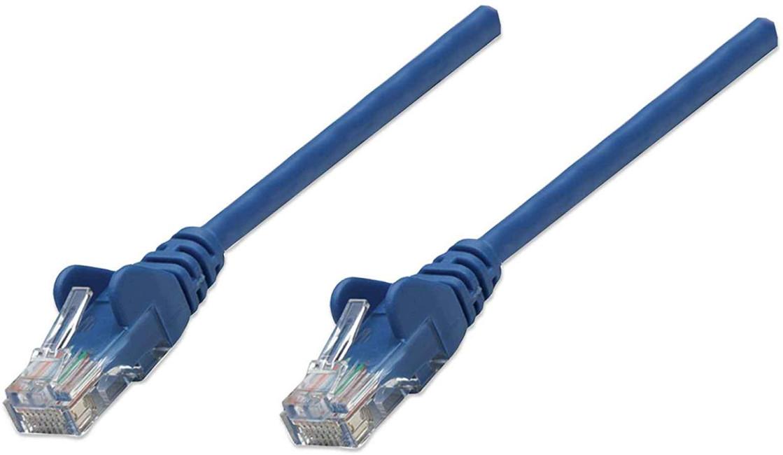 Intellinet CAT6 Networking Copper Patch Cable 1 Meter Length RJ-45, 24AWG