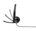 Logitech H390 Wired USB Headset Black - 981-000406