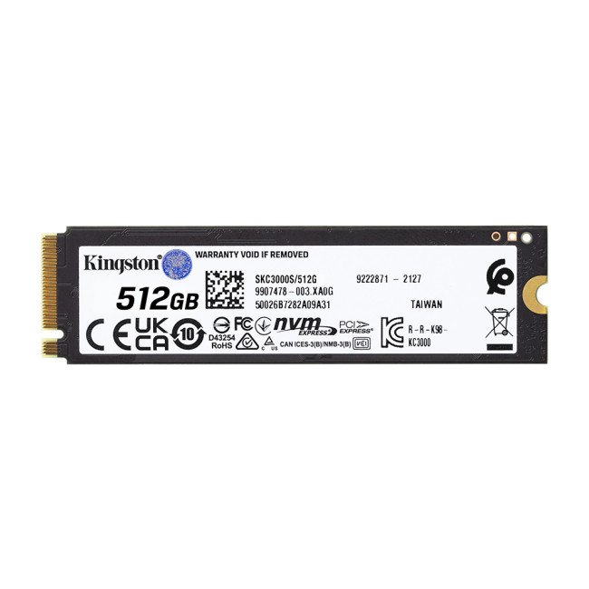 Kingston SKC3000S/512G 512GB M.2 2280 NVMe PCIe 4.0 SSD