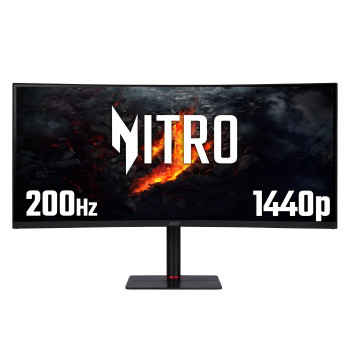 Acer Nitro XV345CURX0 34" Curved UWQHD 200Hz FreeSync Premium Gaming Monitor