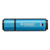 USB Stick Kingston Technology IronKey Vault Privacy 50 USB flash drive 16GB USB 3.2 Flash Drive - Blue