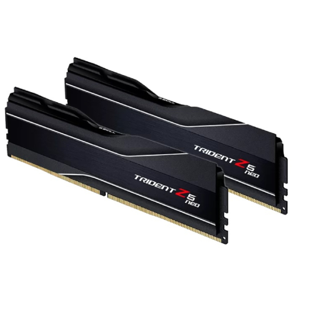 G.skill Black Trident Z5 Neo F5-6000J3038f16gx2-Tz5n 32 Gb Ddr5 6000 Mhz Heatsink Desktop Memory