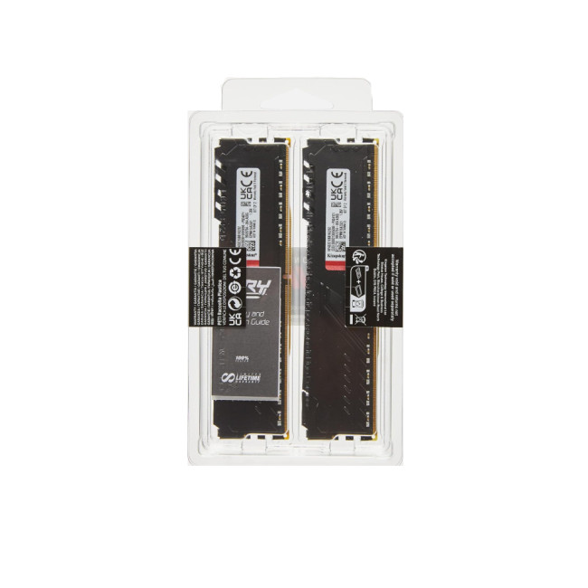 Kingston FURY Beast 32 GB 2 x 16 GB DDR4 3200 MHz Desktop Memory Module