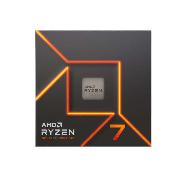 AMD Ryzen 7 7700 8-Core/16-Thread 5nm ZEN 4 Processor with Wraith Prism Cooler