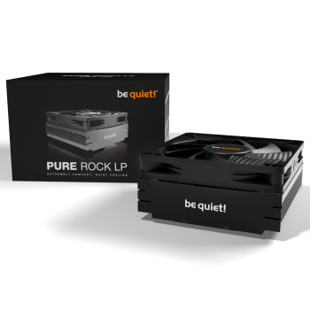 be quiet! Pure Rock LP 4-Pole Fan Motor Technology 4-pin PWM CPU Cooler