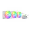 GAMDIAS AURA GL360 V2 White 360mm RGB All-in-One Liquid Cooler