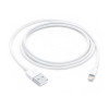 Apple MUQW3ZM/A Lightning to USB-A Cable 1m To Sync and Charge Smartphone White