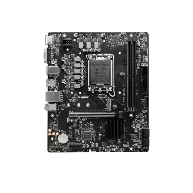 MSI PRO H610M-E DDR5 LGA 1700 microATX Motherboard