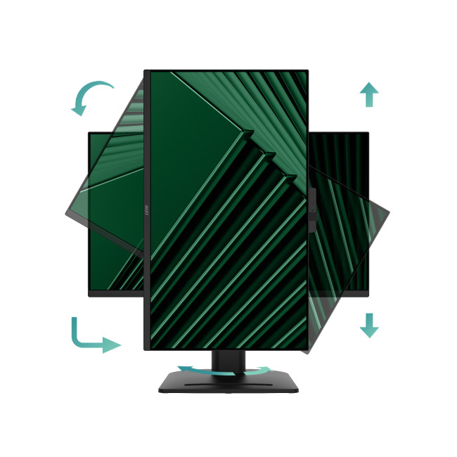 MSI PRO MP275QPDG 27" IPS QHD 100Hz USB-C Height Adjustable Monitor with Speakers