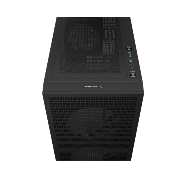 DeepCool CH360 DIGITAL Micro ATX Tempered Glass Gaming PC Case