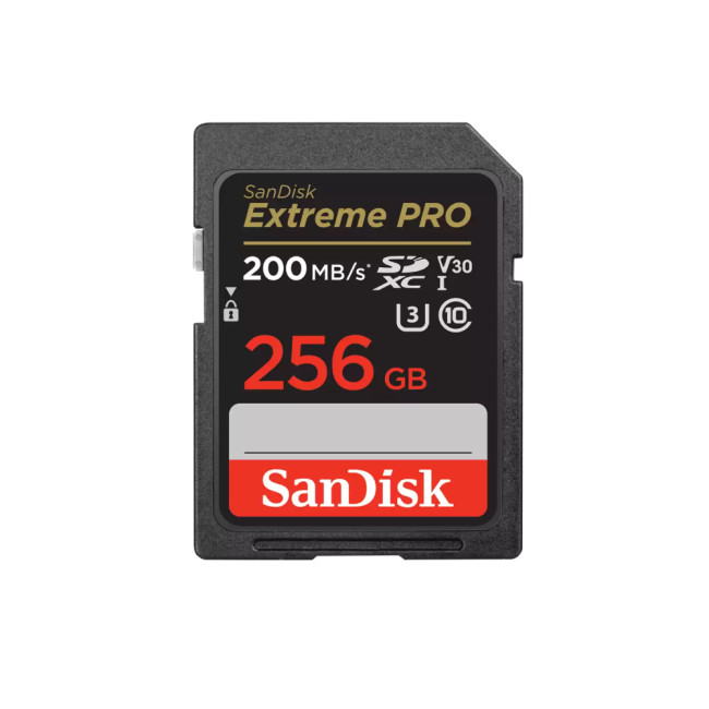 SanDisk Extreme 256GB UHS-I Class10 SDHC Memory Card