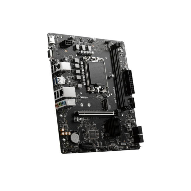 MSI PRO H610M-E DDR5 LGA 1700 microATX Motherboard