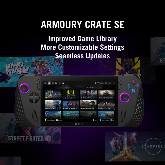 Refurbished ASUS ROG Ally X Portable Gaming Console AMD Ryzen Z1 Extreme 24GB RAM 1TB SSD 7" FHD Windows 11 Home