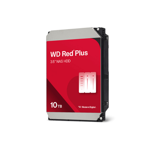 Refurbished Western Digital Red Plus 10TB 3.5" 7200 rpm Internal Hard Drive