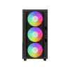DeepCool CH560 Digital Mid Tower ATX Gaming PC Case with 4 x RGB Fans - Black