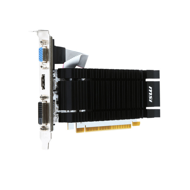 MSI NVIDIA GeForce GT 710 2 GB GDDR3 Graphics Card