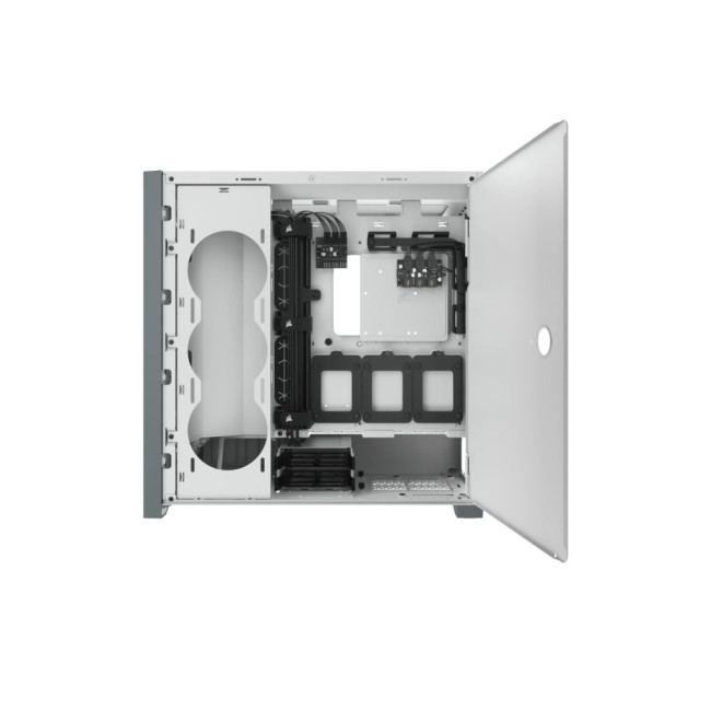 Corsair iCUE 5000X RGB Mid Tower TG ATX Gaming Case - White