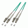 LINDY 3 meter Fibre Optic Male Multimode LSOH Cable - LC to LC, 50/125&#181;m OM4