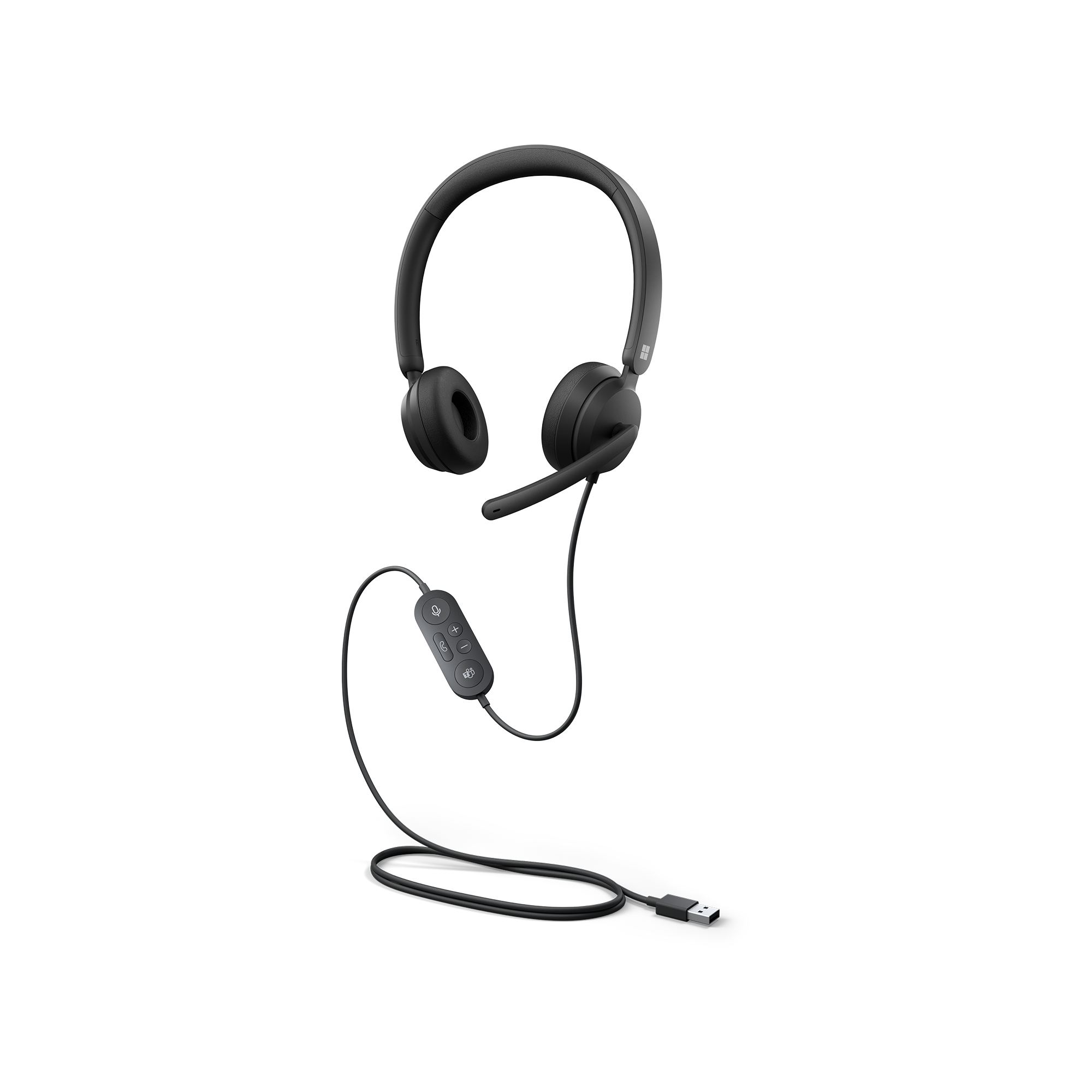 Microsoft Modern USB Wired Headset Black - 8JN-00003