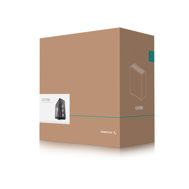 DeepCool CH780 Full Tower Tempered Glass Gaming PC Case