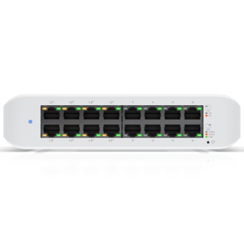 Ubiquiti USW LITE 16 POE Managed Network Switch - 16 Ports