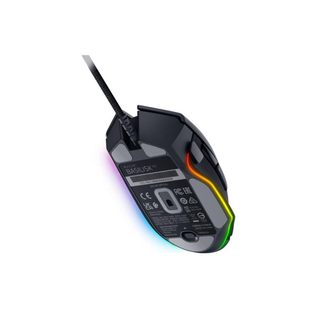 Refurbished Razer Basilisk V3 Ergonomic Optical Gaming Mouse - Black