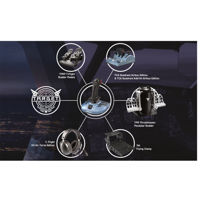 Thrustmaster TCA Sidestick X Airbus Edition Modular Flight Stick