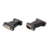 Belkin DVI-I Female to VGA DB15 Male Adapter, Gold-Plated Connectors, Charcoal
