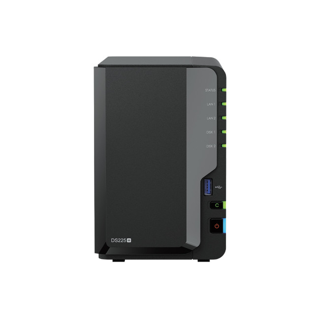 Synology DS225+ 2-Bay NAS Enclosure (2GB RAM)