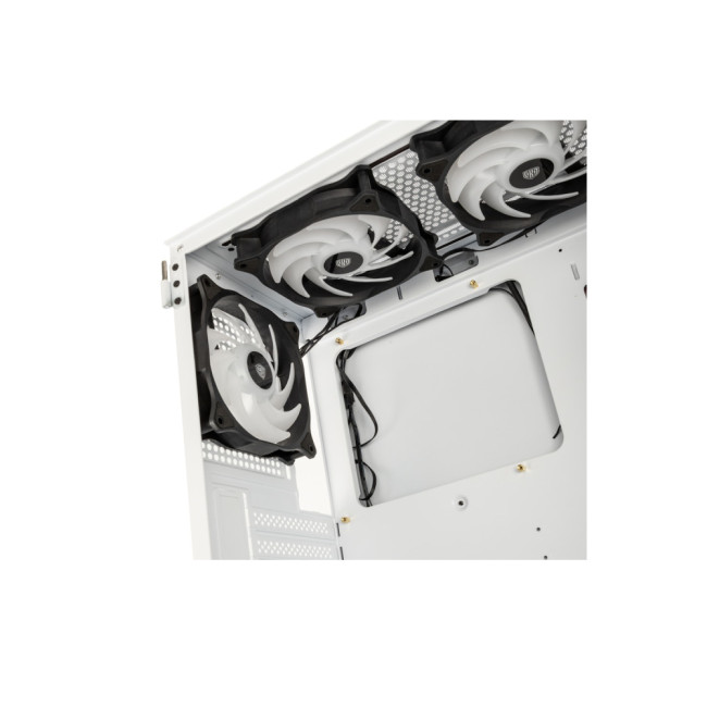 Kolink Observatory HF Mesh ARGB  Midi Tower Gaming ATX PC Case - White