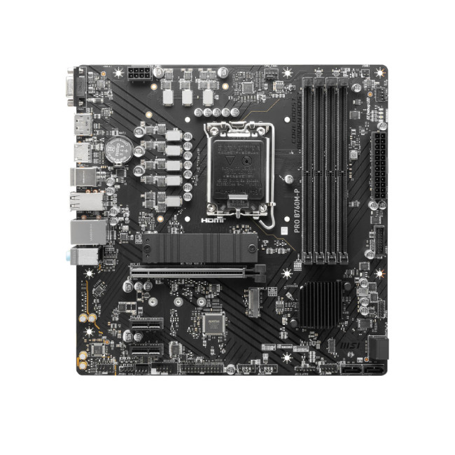 MSI PRO B760M-P Micro-ATX Intel Socket 1700 Motherboard