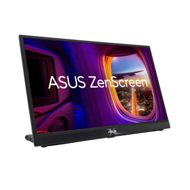 ASUS ZenScreen MB17AHG 17" IPS FHD 144Hz USB-C Portable Monitor - Black
