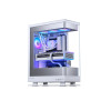 Phanteks Evolv X2 White RGB Tempered Glass Mid Tower Gaming PC Case - White